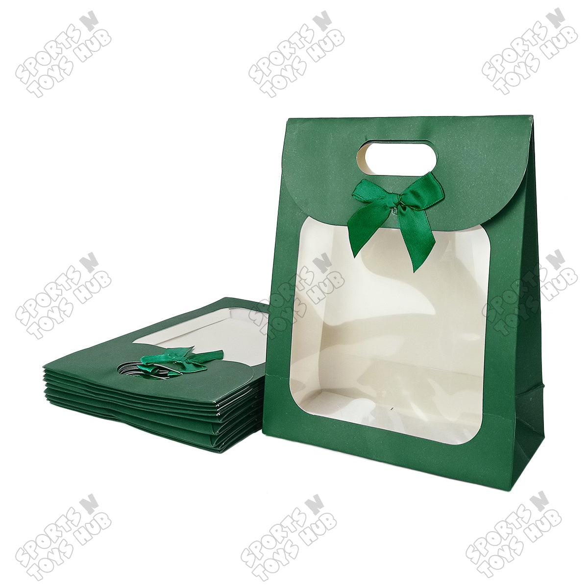 Window Paper Box with Transparent Window & Handle – Gift Packaging
