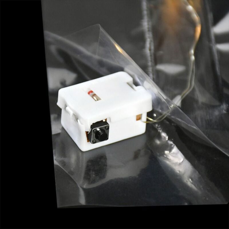 LED Light Bouquet Wrapping Sheet – Transparent Cellophane Sheet for Flower Arrangements & Gift Wrapping