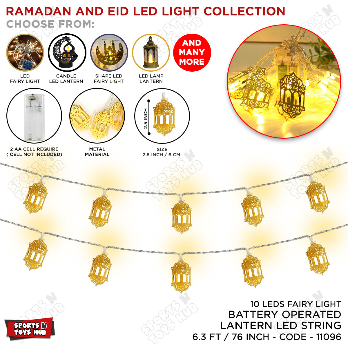 Lantern Shape LED Fairy Light