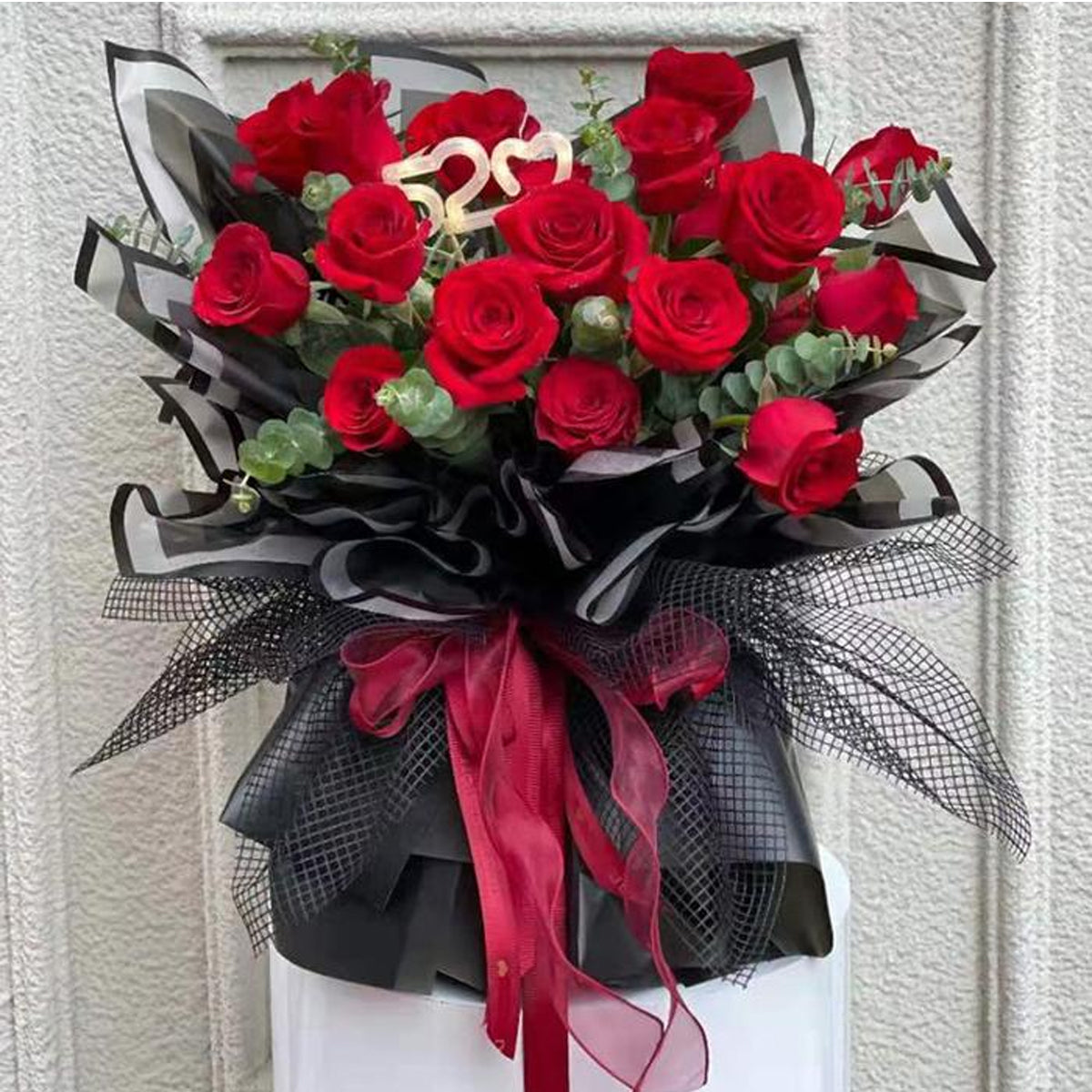 Color Rush Border Bouquet Sheet, Floral Gifting Sheets, Wrapping Paper Collections