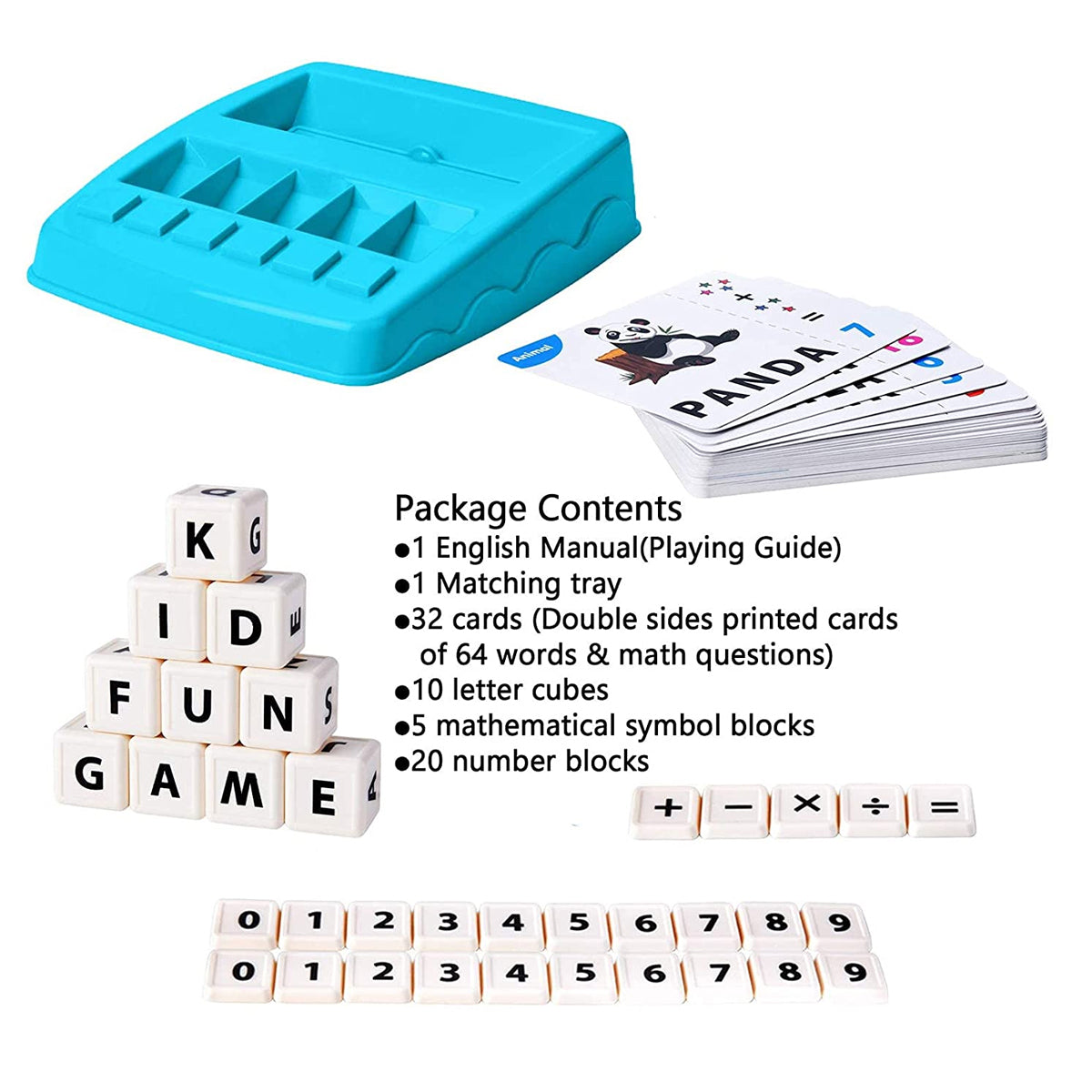 2 In 1 Matching Educational Game