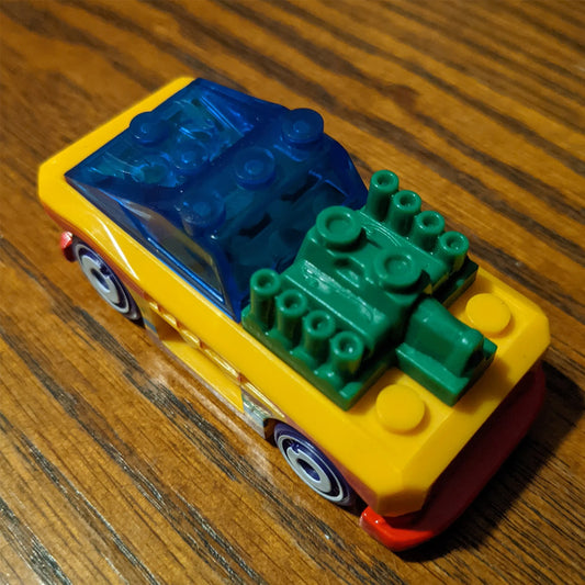 Hot Wheels Diecast Custom Small Block Experimotors (2021) Series Model Toy Cars