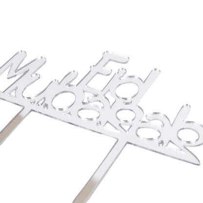 Eid Mubarak Imported Acrylic Cake Topper