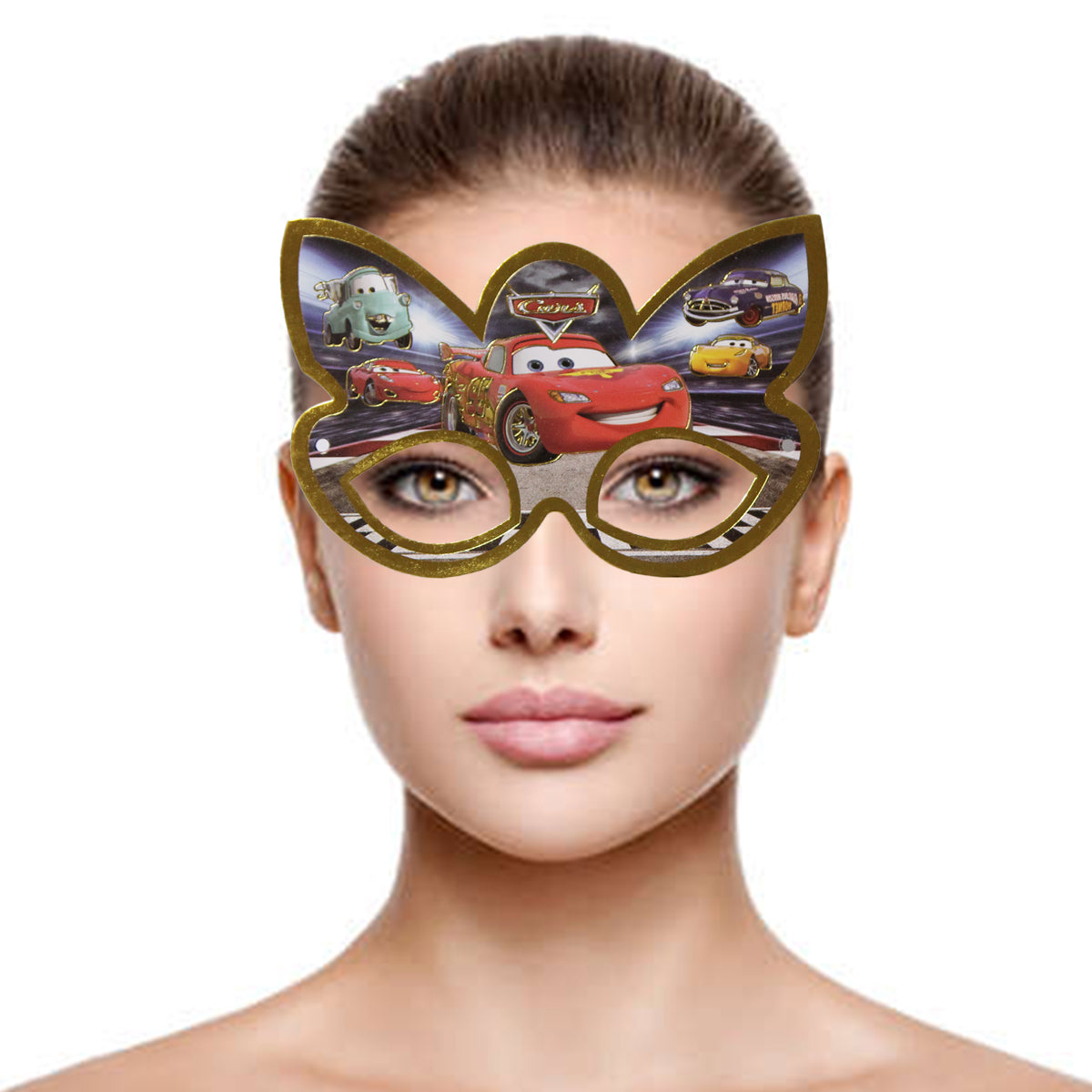 Cars Cartoons Characters Mask
