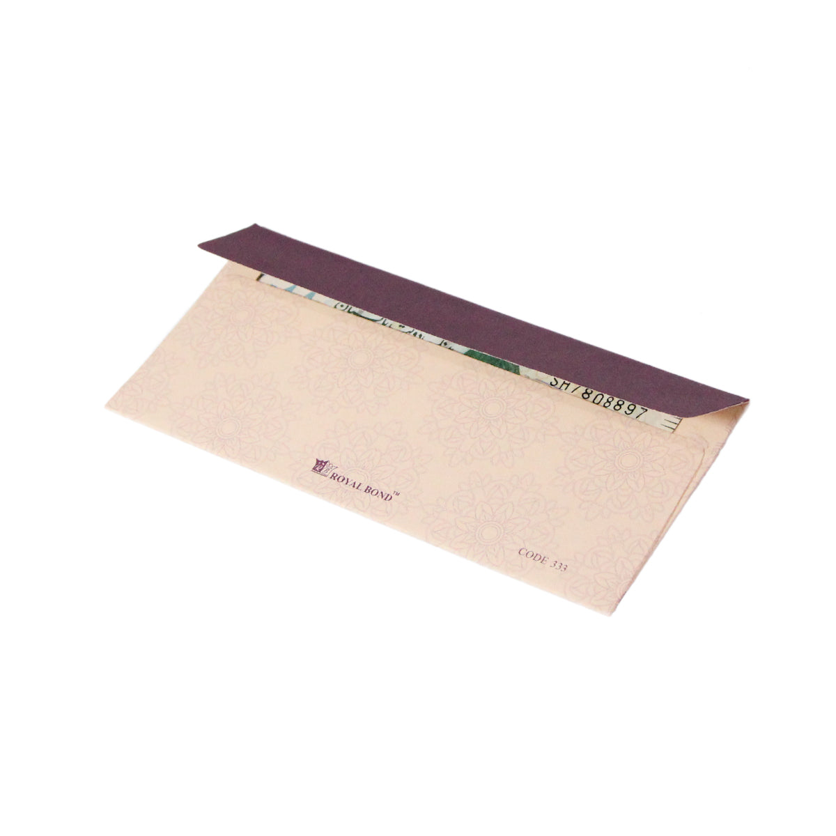 Eid Mubarak Printed Round Printed Money Envelope - Pack of 10 Assorted Colours