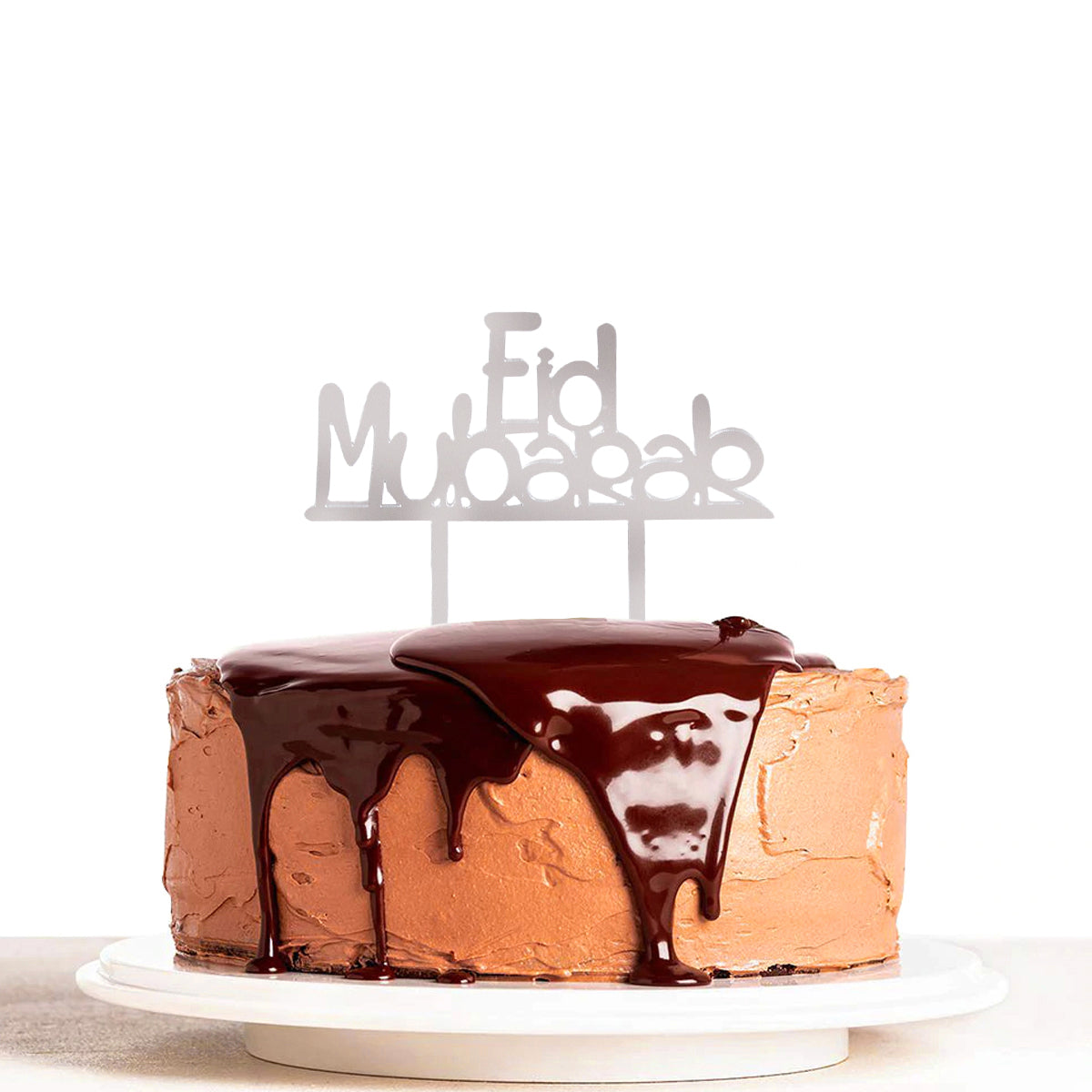 Eid Mubarak Imported Acrylic Cake Topper