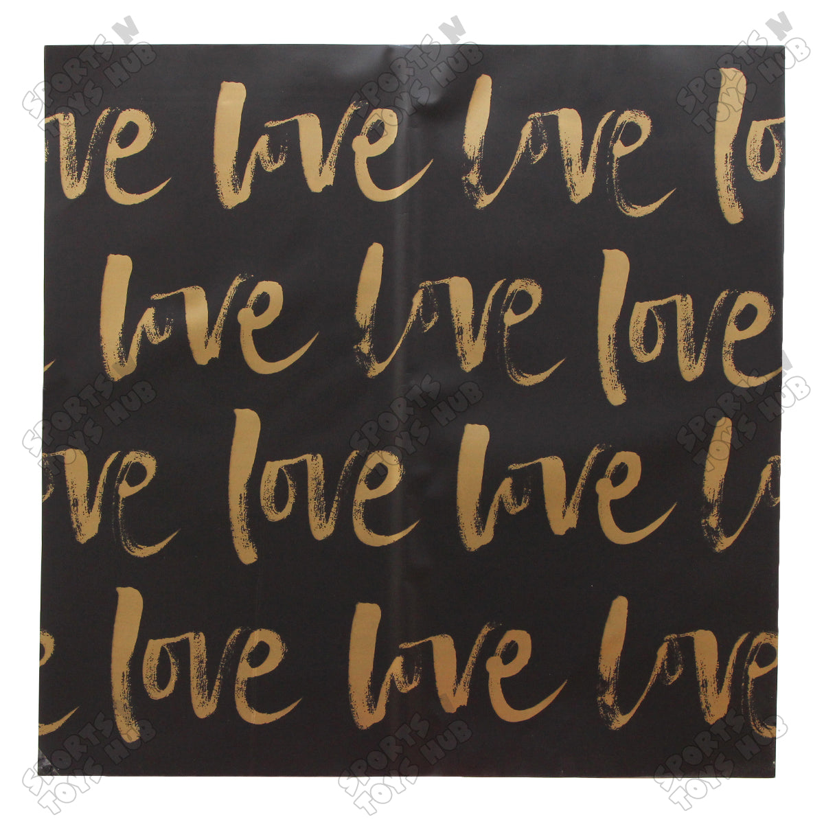 Love Cursive Text Style Gift Wrapping Paper Collection, Arts & Craft Paper For Valentine Day, Anniversary Wrap Sheets