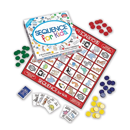 Sequence For Kids & Letters A to Z Board Game