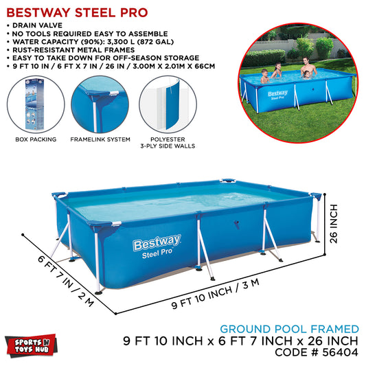 Bestway Steel Frame Pool Set - 56404