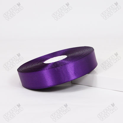 1 Inch x 90 Yards – Multi-Purpose Plain Satin Ribbon Roll for Gift Wrapping, Crafts & Decor