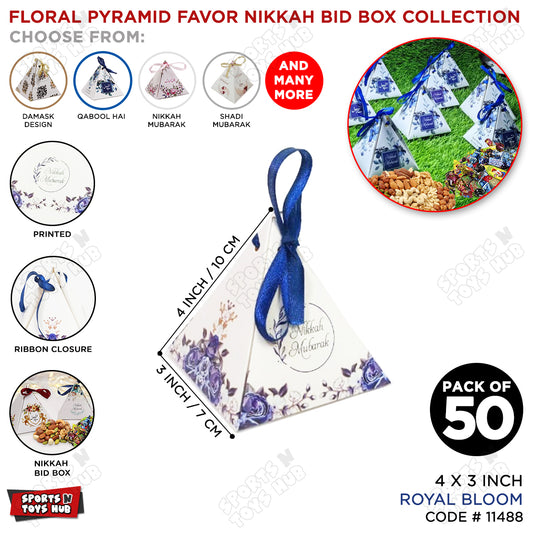 Royal Bloom Nikkah Favor Box