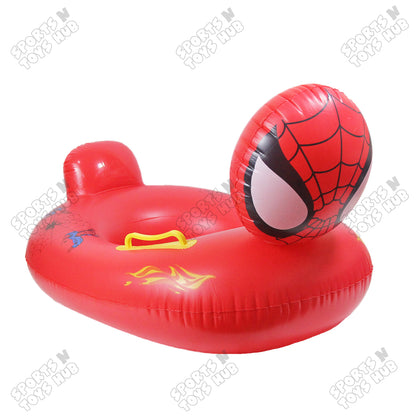 Cartoon Character Spiderman Float Swimming Ring Tube