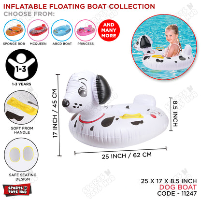 Cartoon Character Dog Float Swimming Ring Tube