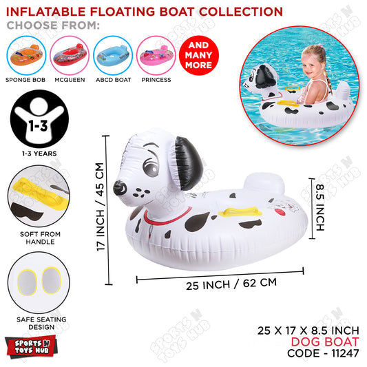 Cartoon Character Dog Float Swimming Ring Tube