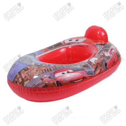 Lightning McQueen Printed Graphic Infant Floating Swim Boat