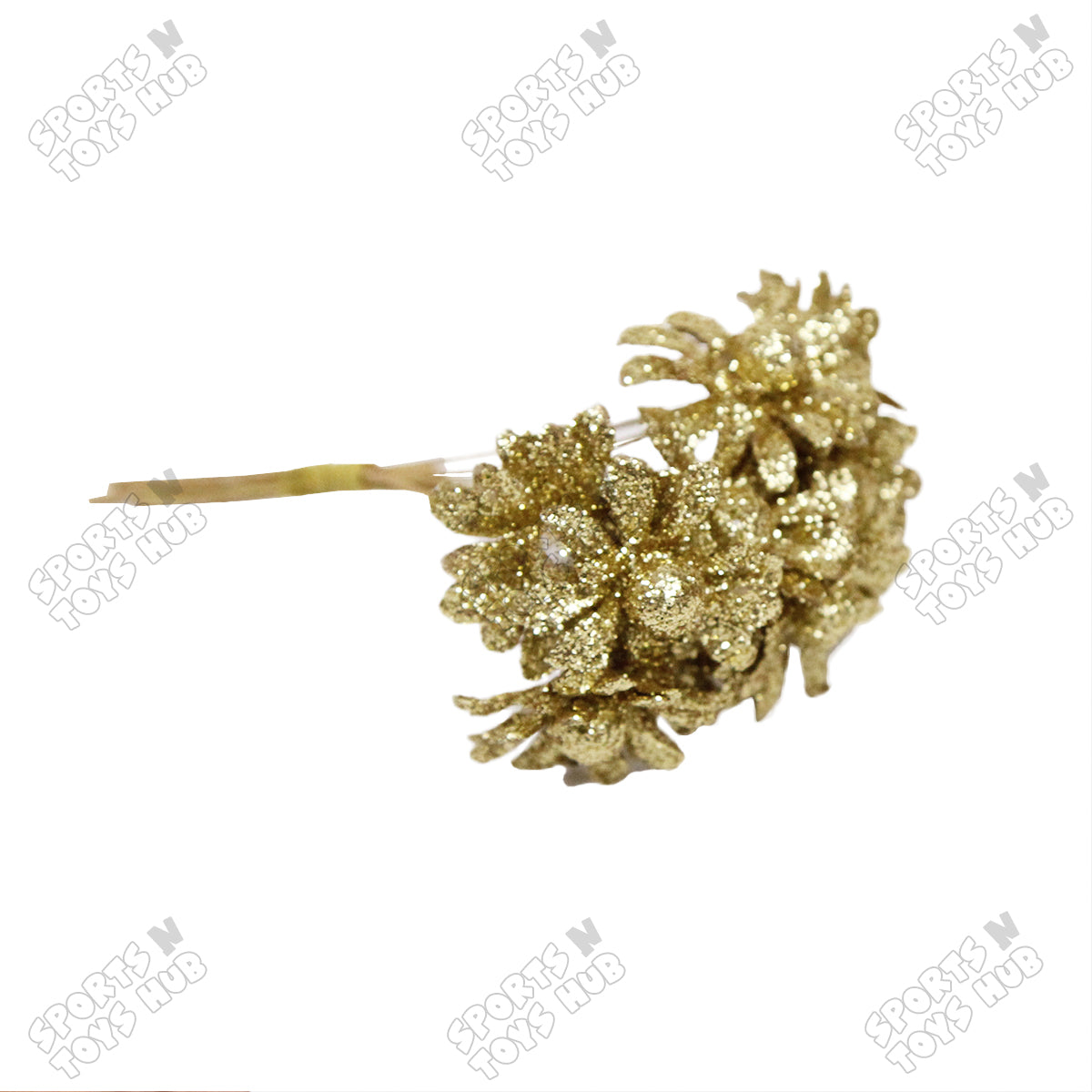 Artificial Glitter Sun Flower Style Buds for Gift Baskets & Packing Decor