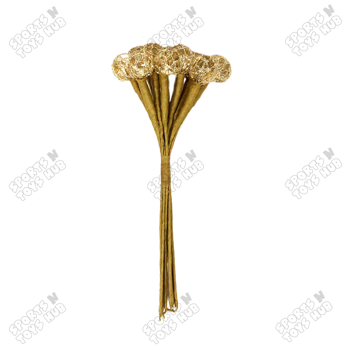 Artificial Crystal Ball Flower Multipurpose for Gift Packing or Baskets Decorations