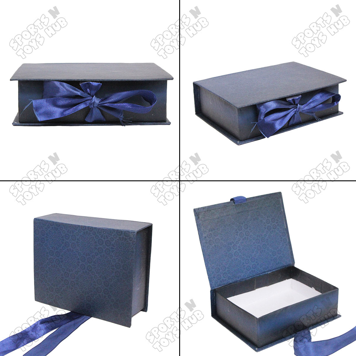 Gift Packaging Box with Ribbon Closure – Pack of 4