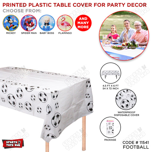 Printed Football Table Cover