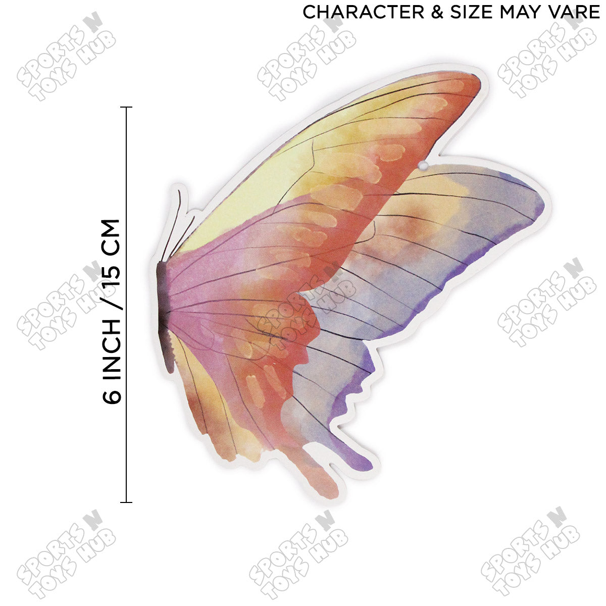 Butterfly Characters Swirls