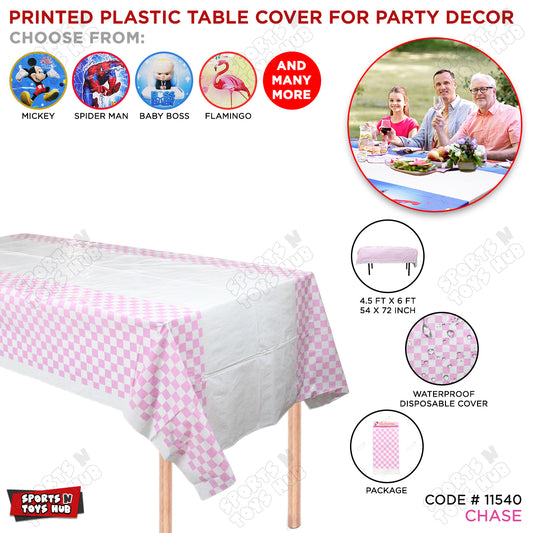 Chase Printed Table Cover