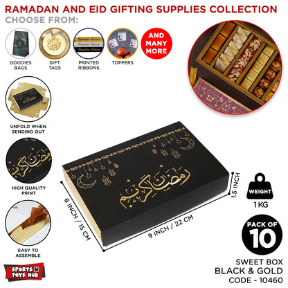 Ramadan Kareem Printed Foil Sweet Box Collection