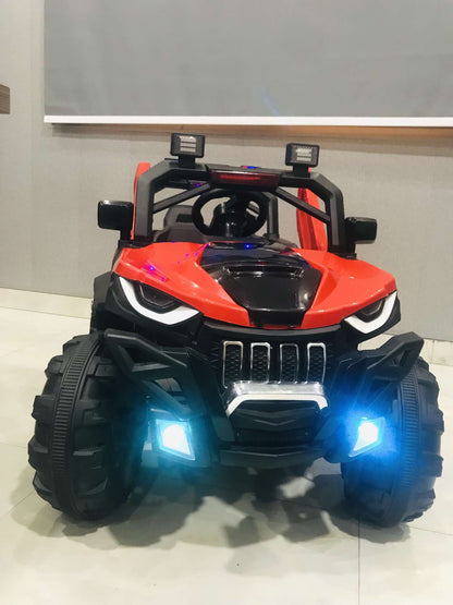 Lagender Off Road Style Jeep - Kids Ride on Battery Operated Electric Car With Lights & Music