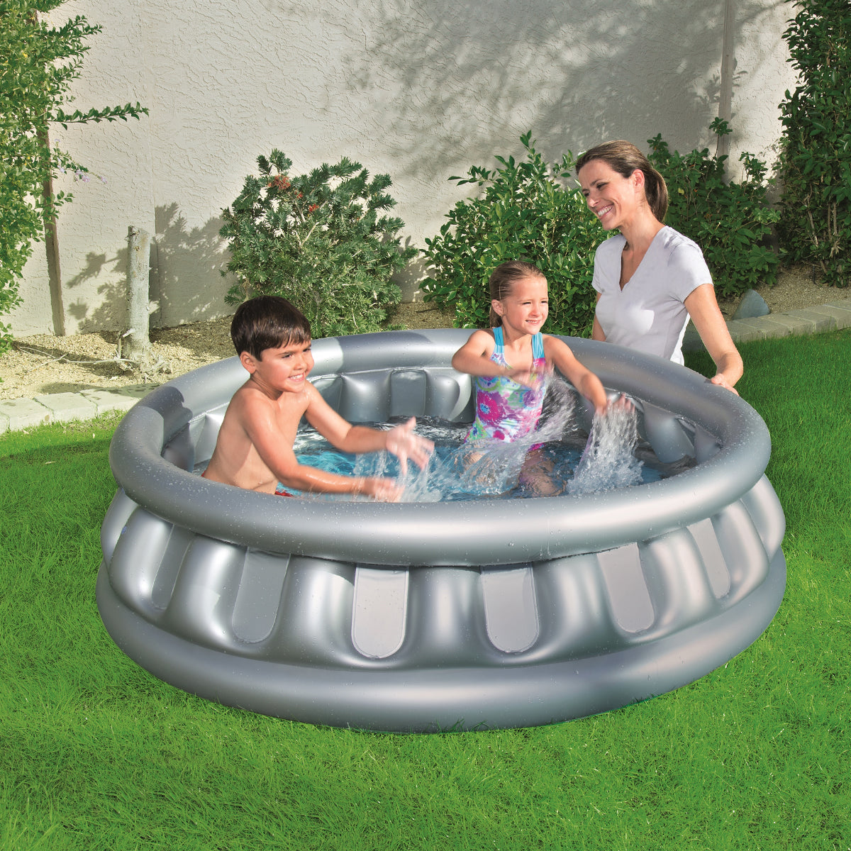 Bestway 5 Ft Inflatable Space Ship Swimming Pool For Kids - 51080