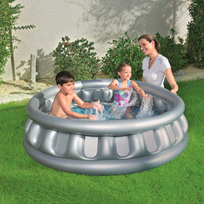 Bestway 5 Ft Inflatable Space Ship Swimming Pool For Kids - 51080