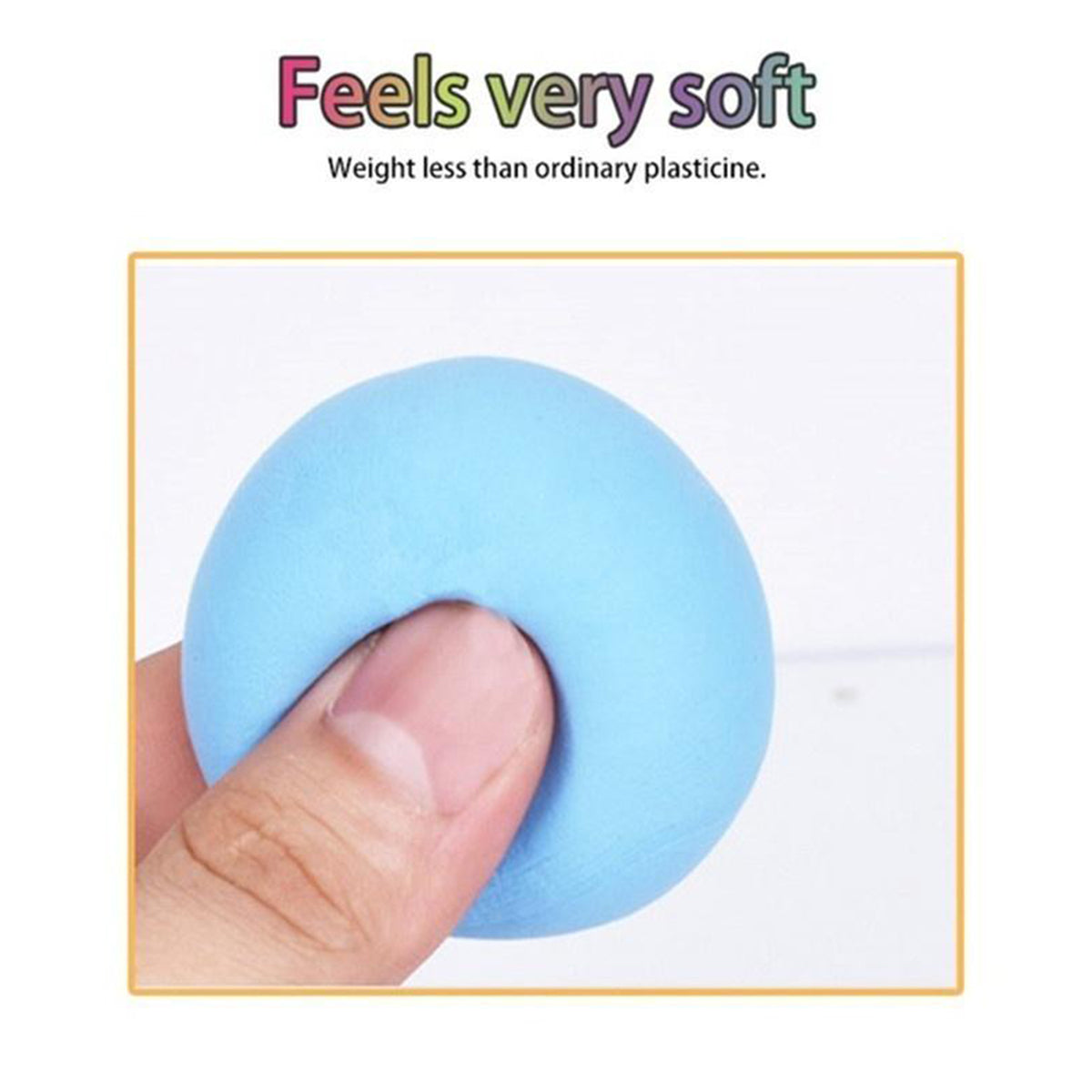 Foamic Air Dry Modelling Clay Dough - Pack Of 12