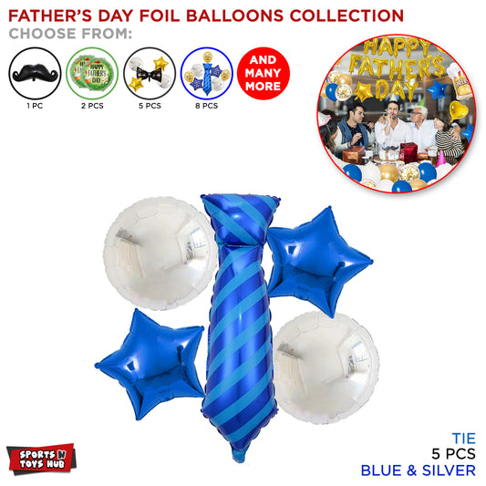 Tie Foil Balloon Set