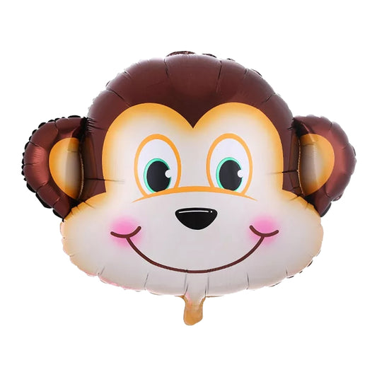 Monkey Face Foil Balloon