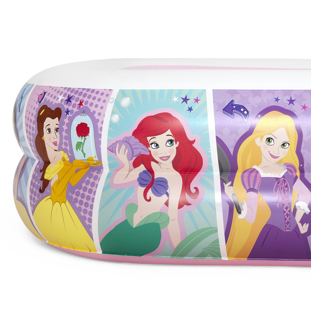 Princess Cartoon Print Inflatable Oval Rectangle Pool -  91056