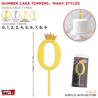 Numbers Cake Toppers Collection
