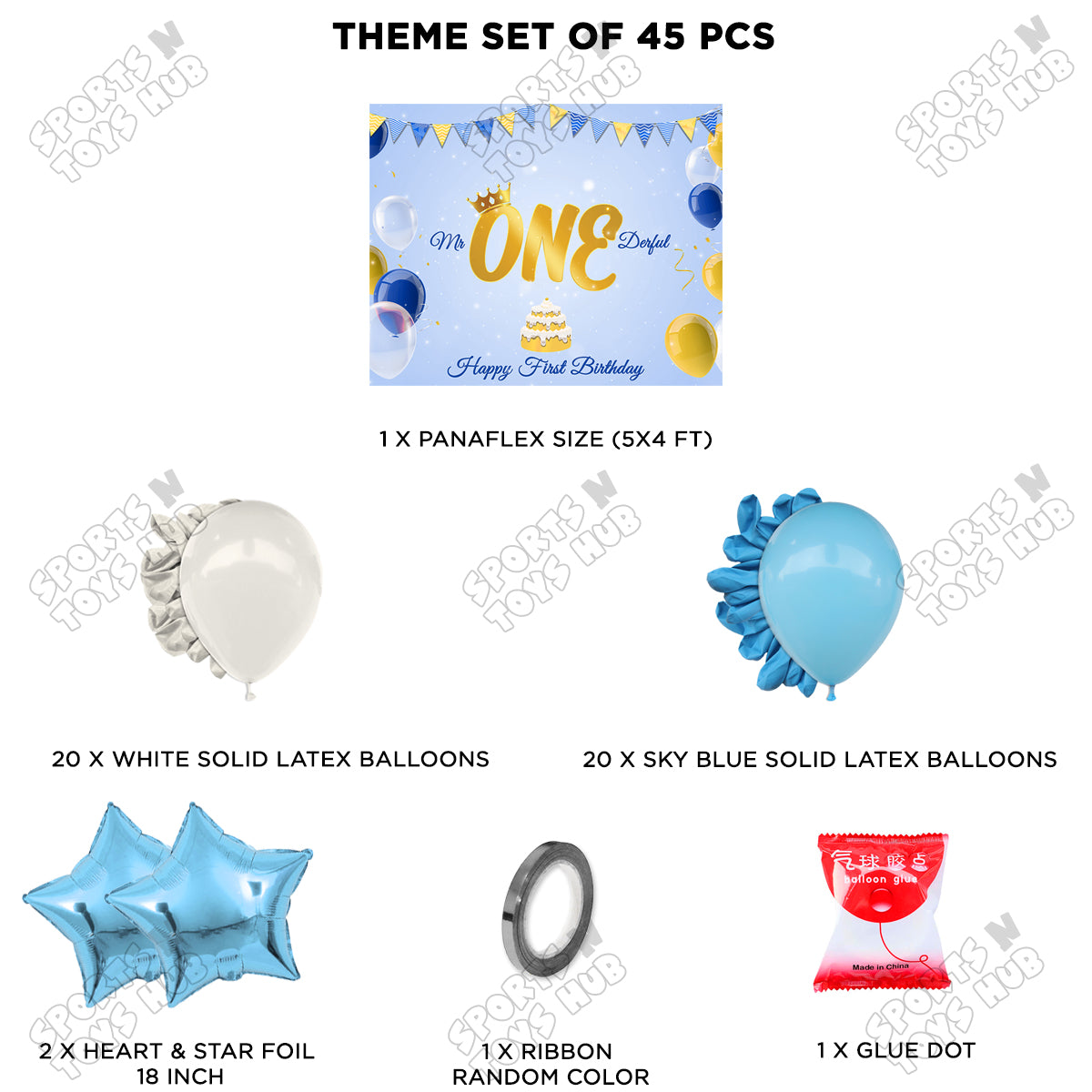 Mr & Miss One Derful Panaflex Theme Collection