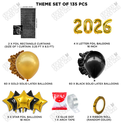 16 Inch - 2026 Number Theme Collection