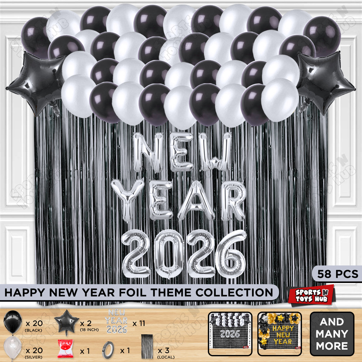 New Year 2026 Letter Theme Collection