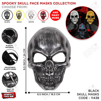 Realistic Skull Shape Masks, Costume Party Face Masks For Adults & Kids