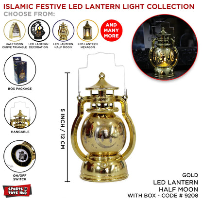 LED Lantern Half Moon Shape Collection
