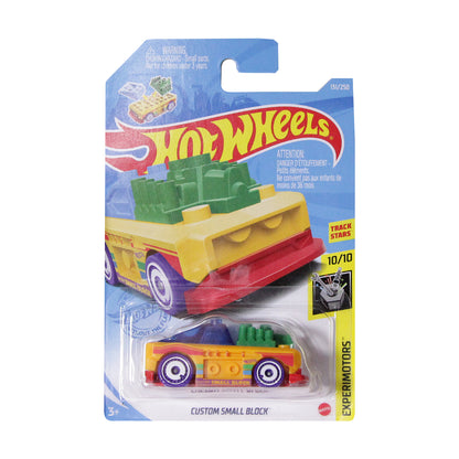 Hot Wheels Diecast Custom Small Block Experimotors (2021) Series Model Toy Cars