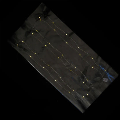 LED Light Bouquet Wrapping Sheet – Transparent Cellophane Sheet for Flower Arrangements & Gift Wrapping