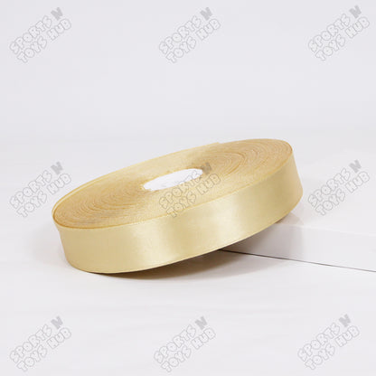 1 Inch x 90 Yards – Multi-Purpose Plain Satin Ribbon Roll for Gift Wrapping, Crafts & Decor