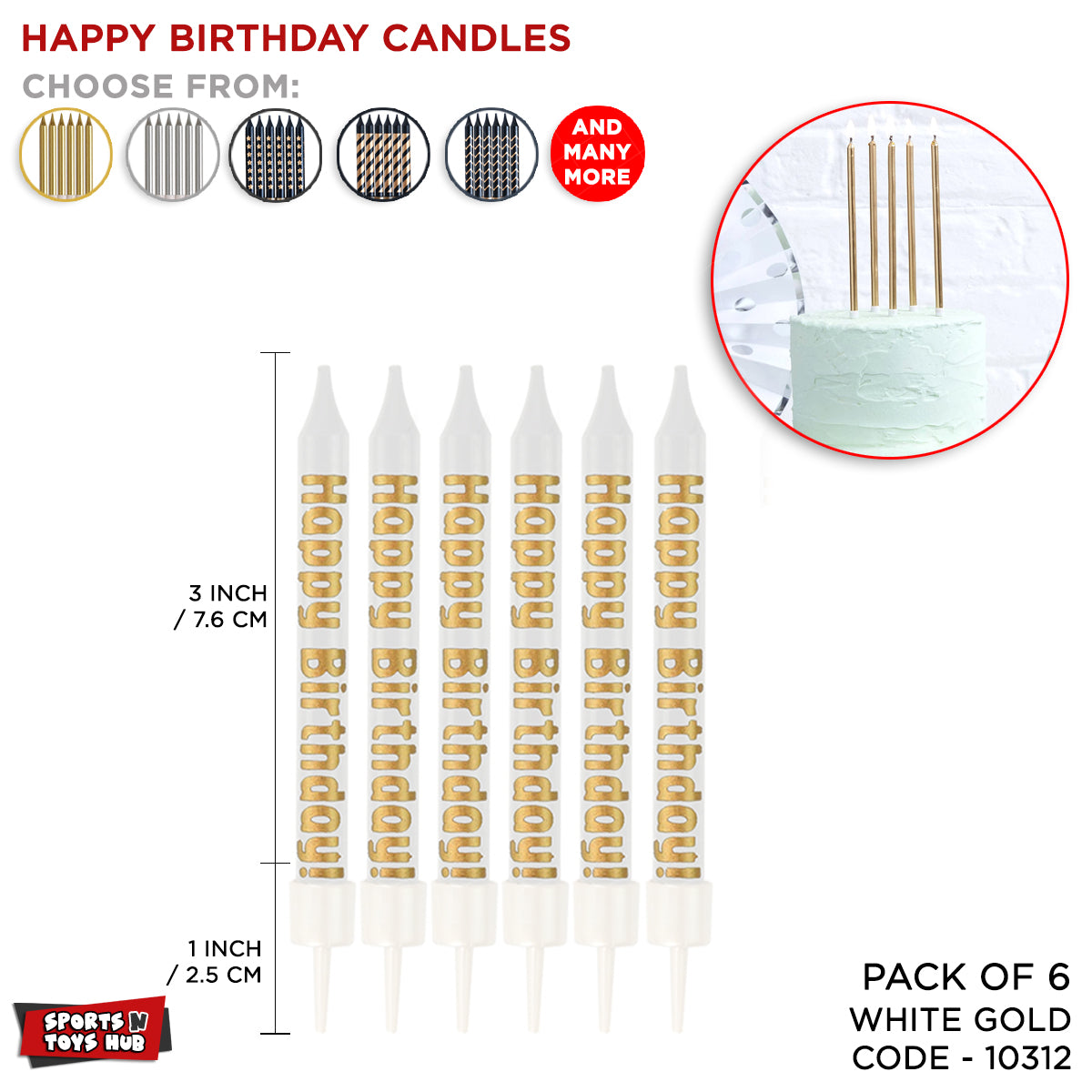 Flammable Printed Text Pattern Candles Collection