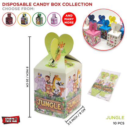 Cartoon Characters Jungle Theme Goodies Box
