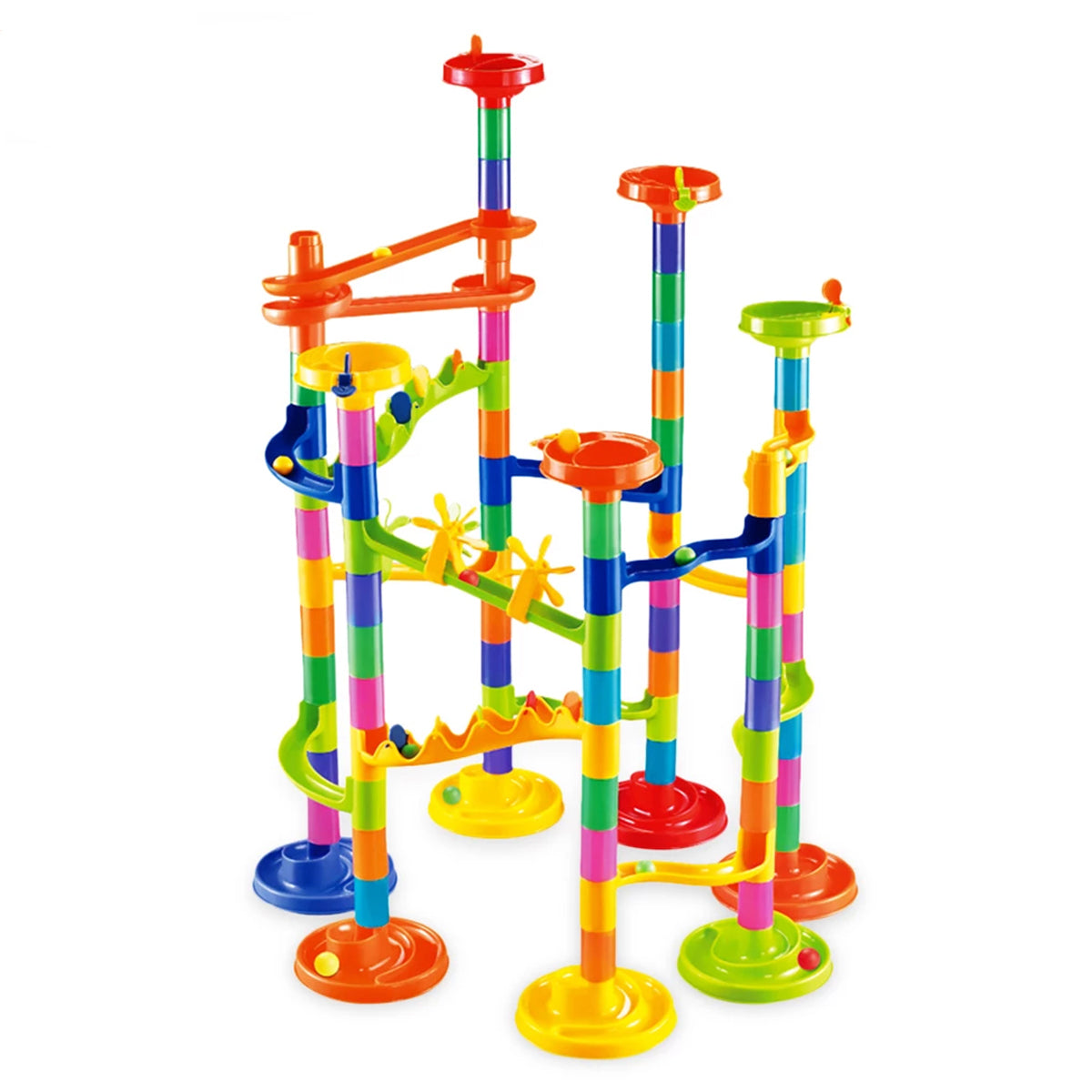 Maze Ball Domino Railway Playset Toy