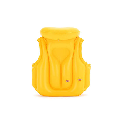 Bestway Inflatable Swim Safe Vest Step B Float Inflatable Premium Straps Adjustable Swim Vest - 32034