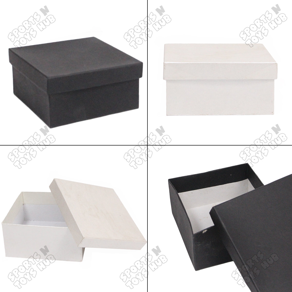 Cuboid Shape Paper Cardboard Flower Bouquet Gift Boxes - Pack Of 10