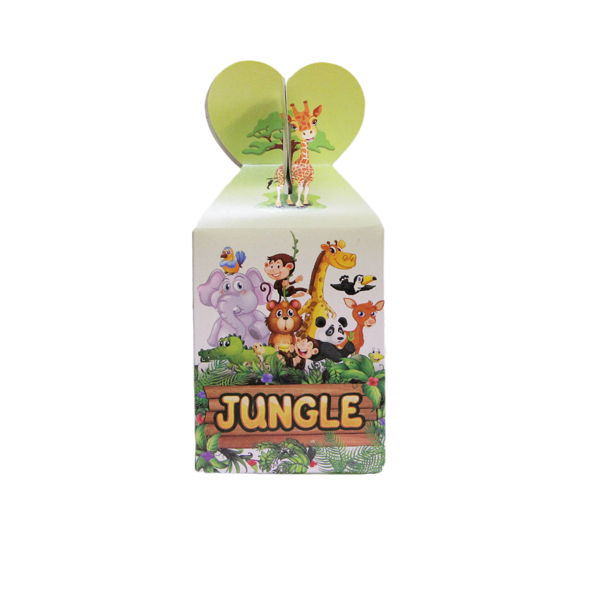 Cartoon Characters Jungle Theme Goodies Box