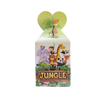 Cartoon Characters Jungle Theme Goodies Box