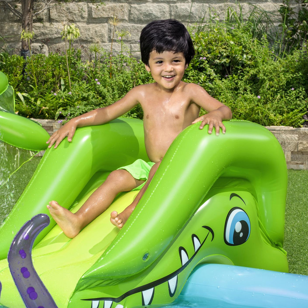 Bestway Kids Play Fantastic Aquarium Play Pool Inflatable Pool Summer Pool Fancy Pool 7.8Ft Air Pool 53052